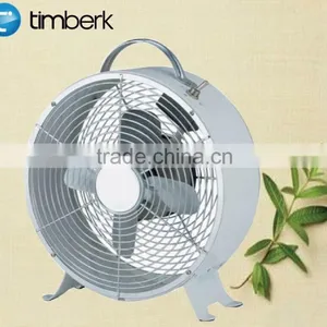 Small Clock Fan Electric Table Fan thumbnail-1