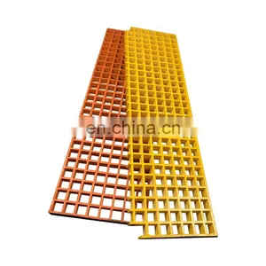 Fiberglass Reinforced Plastic Gratings / GRP / FRP Mesh Grid thumbnail-1