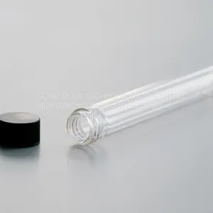 30ML Laboratory Transparent Test Tube Multi-specification Cylindrical Round Bottom Test Tube Bottle Threaded Flat Mouth Reagent Bottle High-quality Multifunctional Test Tube Bottle thumbnail-3