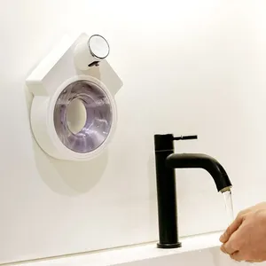 280ml Smart Touchless Temperature Measurement Display Home Accessories Foam Automatic Liquid Soap Dispenser thumbnail-4