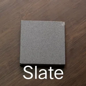 Code：Slate，Calacatta White Quartz Artificial Stone Quartz Slab Kitchen Countertops thumbnail-1