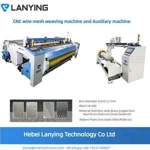 High Precise Sieve Mesh Screen Cloth Precision Test Sieve Weaving Machine thumbnail-1