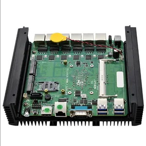 Industrial Fanless Mini PC Core i5 1235U 6xi225 2.5G Firewall Router Pfsense Server 2*RS232 4*USB3.0 HD 4G/3G AES-NI thumbnail-5