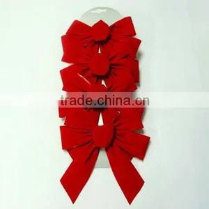 2016 Decorate Gift Box With Butterfly Bow, 5" Width Velvet Ribbon Bow Tie With Double Wing thumbnail-4