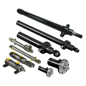 Front End Single Acting 40 Ton Hydraulic Cylinder for Tipper Truck thumbnail-3