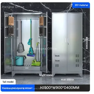 Commercial Kitchen Cleaning Cabinet — 304 SS With Drain Pan, Built for Grease and Steam thumbnail-5