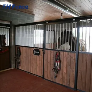 Horse Prefabricated Horse Box Equine Horse Stable Equipment Mobile Stall for Farm Outdoor thumbnail-5