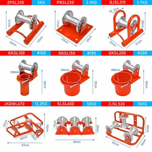 Aluminum-Wheel Cable-Laying Pulley – Lightweight, Corrosion-Resistant & High-Efficiency for Power & Communication Cable Installation thumbnail-1