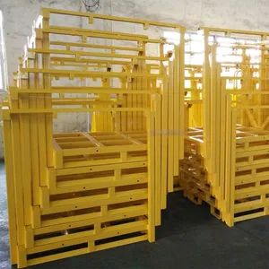 Heavy-Duty Nesting Pallet Rack for Efficient Warehouse Load Management thumbnail-4