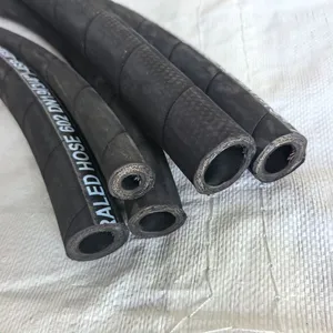 High Pressure Steam Hose, Steel Wire Braided High-temperature Resistant Hose, Mining Chemical High-pressure Hose, Hydraulic Oil Pipe thumbnail-2