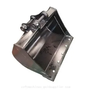 3 Ton Wide 800mm Batter Bucket Universal Fit Flat Bottom Mud Bucket for Mini Excavator thumbnail-1