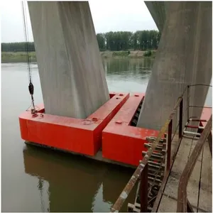 FRP/GRP Bridge Pier Anti-Ship Collision Fender, Durable Marine-Grade Composite Protective Bumper thumbnail-2