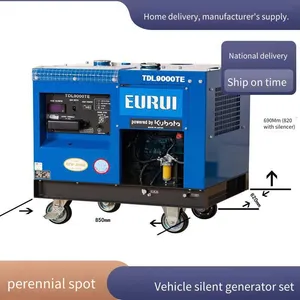 Original Japanese Zetor Honda 10kva Three-phase Mobile Gasoline Generator Set Sht11500ha thumbnail-3