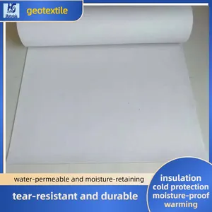 UV Resistant Short Fiber Geotextile Erosion Control Soil Filter For Highway Slope thumbnail-2