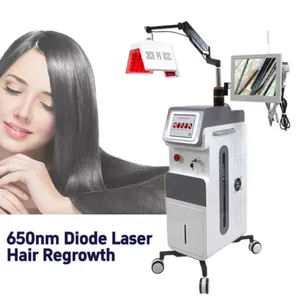 650nm 5mW 48-Diode Laser Cap for Scalp Treatment Hair Growth With 20-Min Auto Shutdown and USB Recharge thumbnail-1