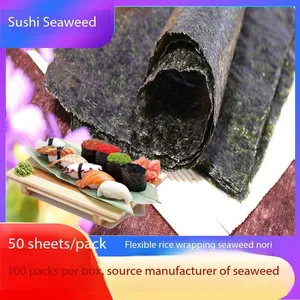 Nori , Roasted Seaweed, Dried Seaweed, Seaweed for Wrapping Rice, Hand -rolled Sushi thumbnail-1
