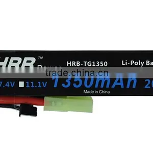 HRB 3S 1350mah 11.1V Lithium Polymer Battery for RC Air Gun Soft Air Gun thumbnail-2