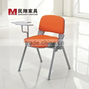 Table Stackable Office Visitor Chair Training Staff Metal Meeting Room Chair thumbnail-1