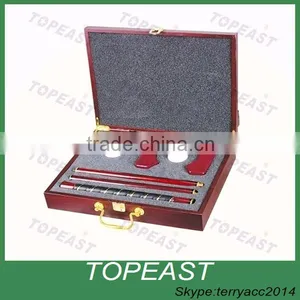 Golf Executive Travel Putter Set in Wood Case thumbnail-1