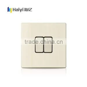 British Style Small MOQ Brass Screw 4 Gang 2 Way Electric Wall Switches Quality Choice Supplier's Choice thumbnail-4