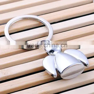 Robot Zinc Alloy Ultra Marines White Doll Pendant Metal Keychain thumbnail-2