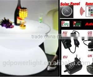 PE Plastic Bar Table With LED Lights and Remote 6040E thumbnail-6