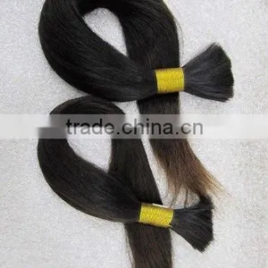 Cheap 100% Remy Human Hair Bulk/Silky Straight Hair Bulk thumbnail-1