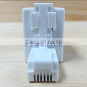 US RJ11 Socket to UK BT Telephone Plug Adapter Converter thumbnail-6