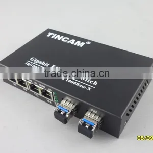 6-port Gigabit Sfp lc Dual Fiber Optical Switch thumbnail-3