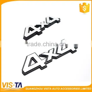 Different Color 4x4 Shape Design Car Body Warning Sign Safety Hard ABS Car Sticker Car Signs thumbnail-3
