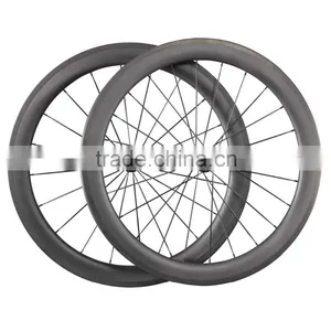 Super Light Tubular Carbon Wheels Road Bike Bicycle Wheelset 56mm Tubular Ican 2016 New Wheels W56T thumbnail-1