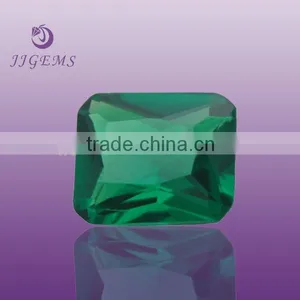 Octagon Shape Green Synthetic Spinel Rough thumbnail-1