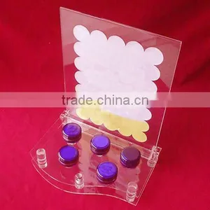 Makeup Display Stand / Acrylic Makeup Tabletop Stand / Cosmetic Display Stand thumbnail-1