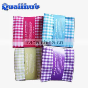 High Quality Cotton Yarn Dyed Tea Towel by Mercerization thumbnail-1