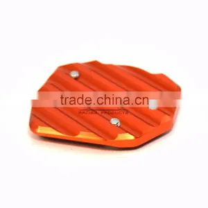 BJ-SSE-KT001 Motorcycle Parts CNC Aluminum Side Stand Base Extension Kickstand Enlarger for KTM DUKE 125/200/390 thumbnail-5