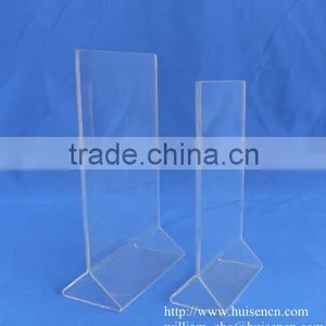 Acrylic Table Tent Holder for Menu and Counter Display thumbnail-1