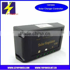 Factory PWM Intelligent 24v Solar Charger Controller thumbnail-1