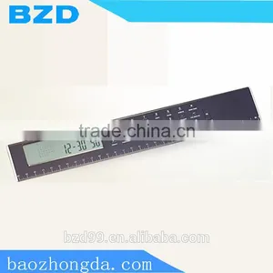 Multi-functional Clock Ruler Electronic Calculator Promotional Factories With Calendar & Alarm thumbnail-1