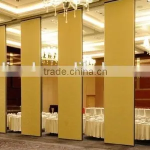 Aluminium Movable Partition Wall and Folding Wooden Partition Acoustic Movable Partition for Banquet Hall thumbnail-5