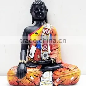2015 Decorative Resin Wholesale Laughing Buddha Statue thumbnail-2