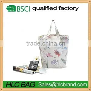 Eco Friendly White Flower Printing Jelly Tote Bag HL-PB122 thumbnail-1