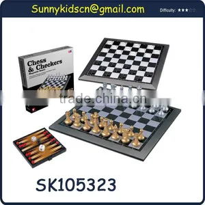Plastic International Chess Set thumbnail-1