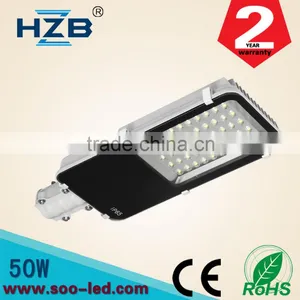High Brightness 50 Watt 12V 24V Led SMD Street Light Fixture With Bridgelux Chip thumbnail-1