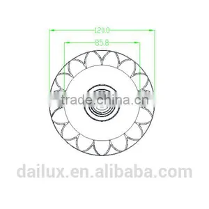 Ip65 Waterproof Dustproof E27 E26 Base DLC 20w Par38 Led Bulbs thumbnail-6