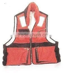Red Color Fishing Life Jacket thumbnail-1