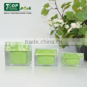 Acrylic Cream Plastic Jar With Lid 80g 50g 30g thumbnail-4