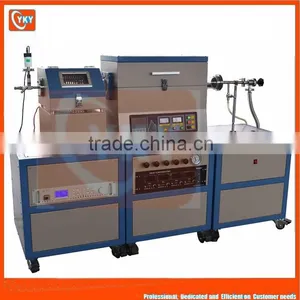 Deposit Thin Films or Grow Nano-wire Used PECVD Furnace System With 4 MFCS and the Vacuum System thumbnail-1
