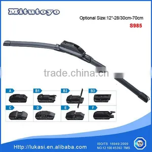 New Hot Selling Rubber Strip Wiper Blade , HOWO WIPERS With 8 Adapters S985 thumbnail-1