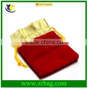 Promotional New Velvet Gift Drawing String Bag thumbnail-2
