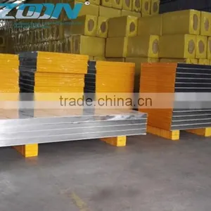 Glass Wool Sandwich Panel for Wall Gavanized Coated Can Use Longlife thumbnail-1